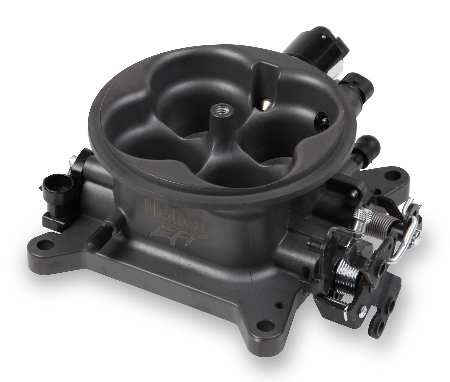 Holley Universal 4-Barrel 1000 CFM Throttle Body 4150 Square-Bore Flange Gray