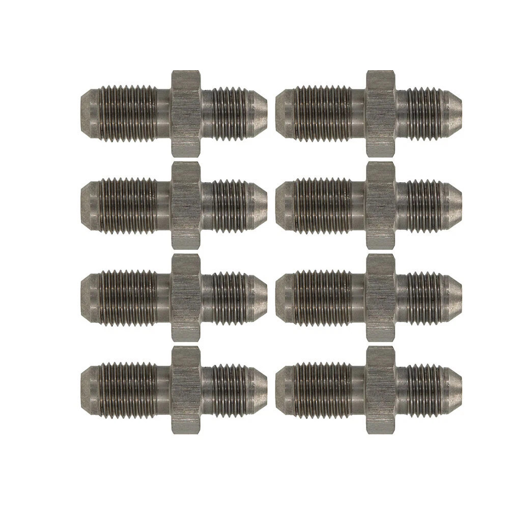 8PCS 3AN Fitting-M10x1.0 Adapter For Brake Clutch Fuel Oil