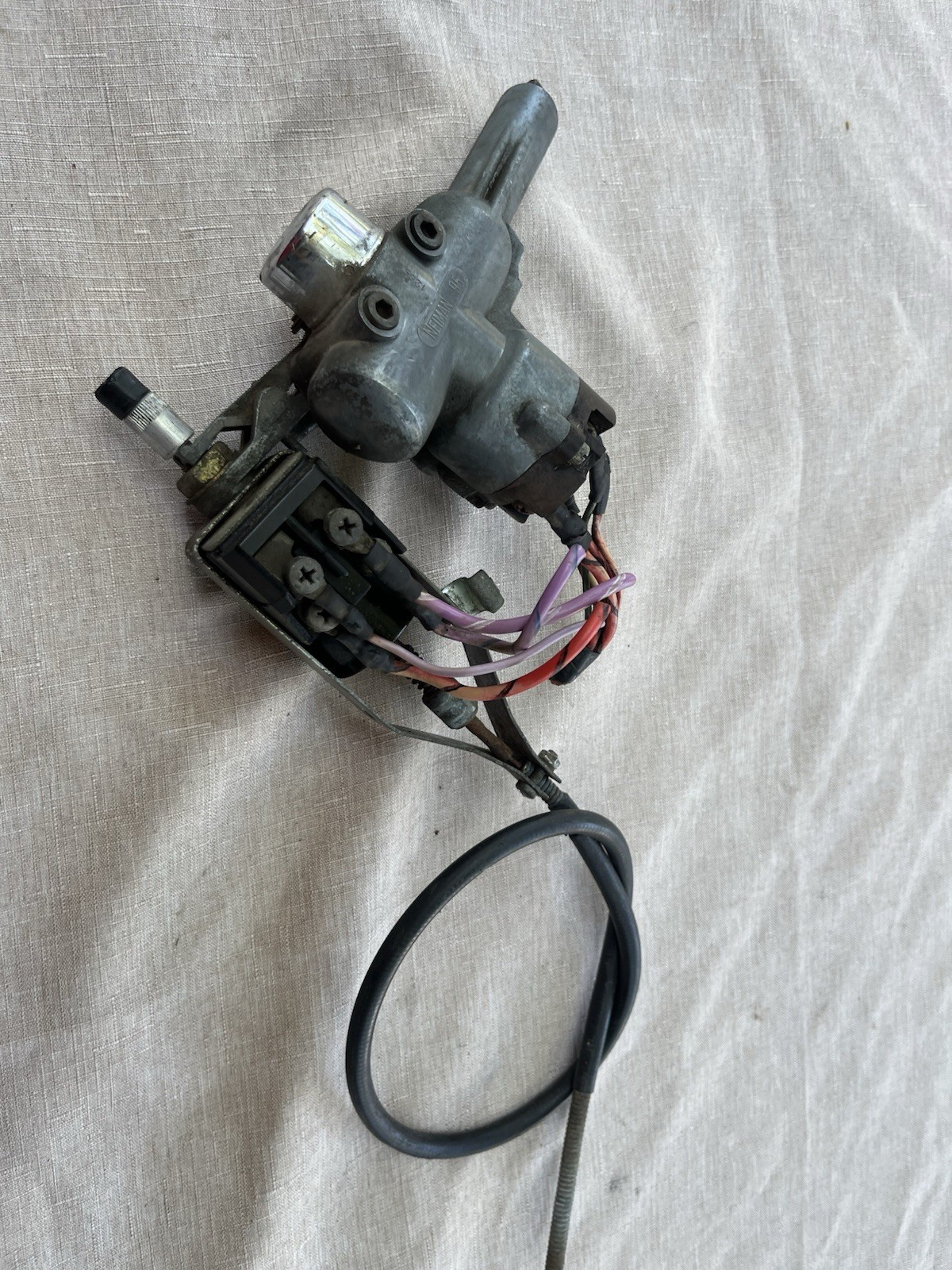 Mercedes Neiman 95 W108 W109 W110 W112 Ignition with Pull Start Switch & Cable Mercedes Neiman 95 W108 W109 W110 W112 Ignition with Pull Start Switch & Cable