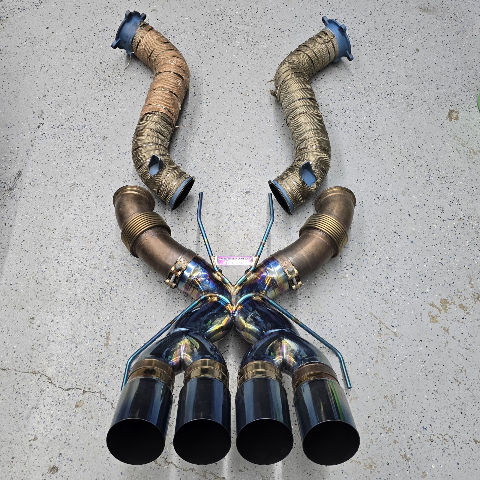 Mclaren 765LT Unobtainium Exhaust System Ferrari Lamborghini Bugatti Pagani 44