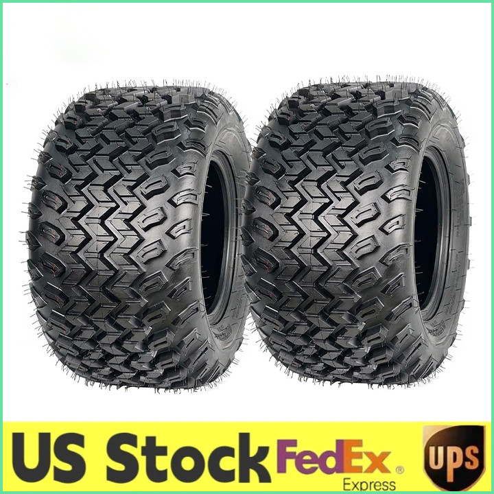 ⛳2 pack 22x11-10 ATV UTV Tires 4 Ply 22x11x10 SxS Go Kart Golf Cart Knobby NEW ⛳2 pack 22x11-10 ATV UTV Tires 4 Ply 22x11x10 SxS Go Kart Golf Cart Knobby NEW