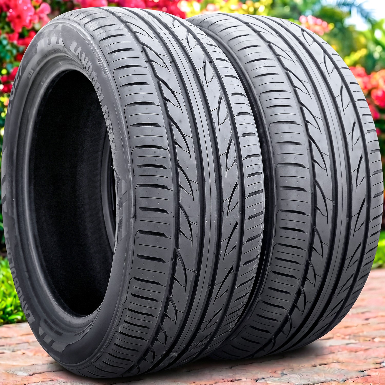 2 Landgolden LG27 235/50R18 ZR 101W XL All Season Tires 60k Mi Warranty 500AA