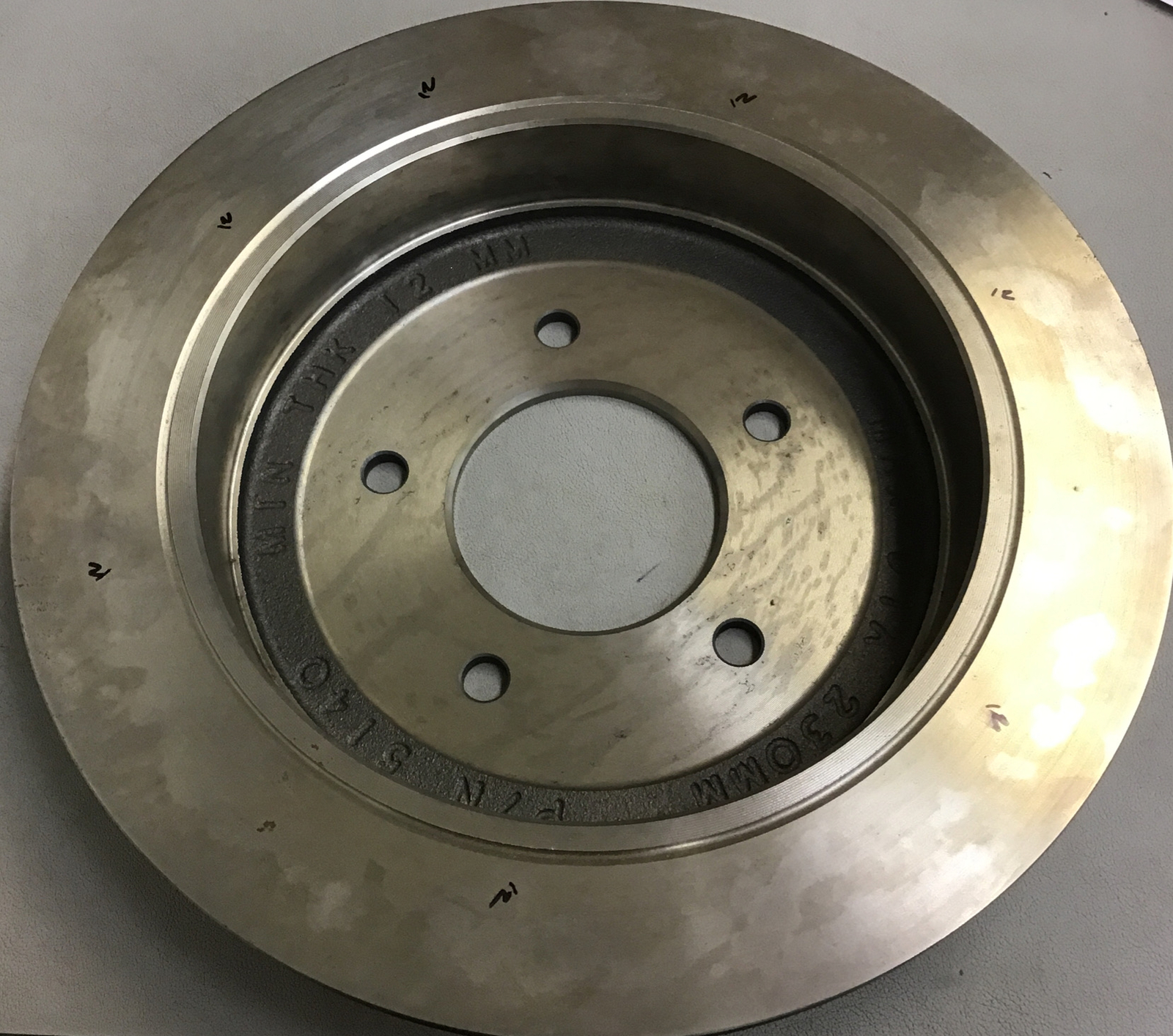 Lot Of 2 Rear Disc Brake Rotors for 1997-2003 Ford F150  P/N 5140 (f20)