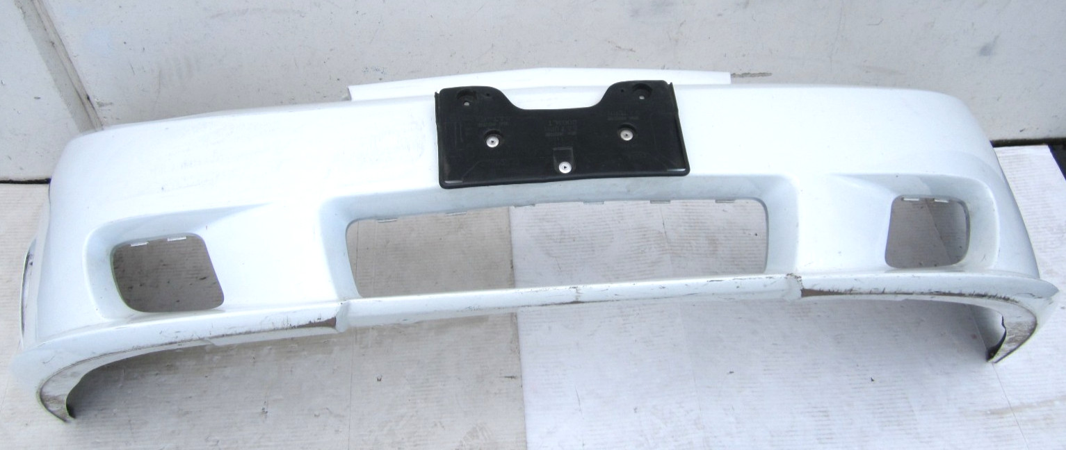 dp60470 SATURN ION COUPE REDLINE RED LINE 2003 2007 FRONT BUMPER COVER WHITE OEM