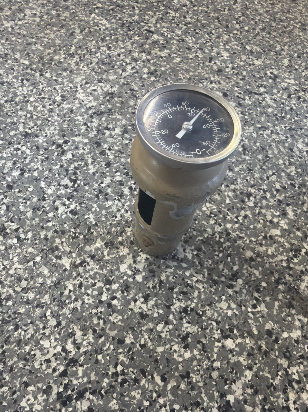 Cessna Outside Air Temperature Gauge with Outlet Tube Cessna 182