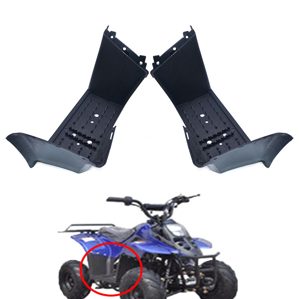 1 Pair ATV Quad Black Foot Rest Guard Fit For Taotao 110B 110cc 90cc 70cc 50cc