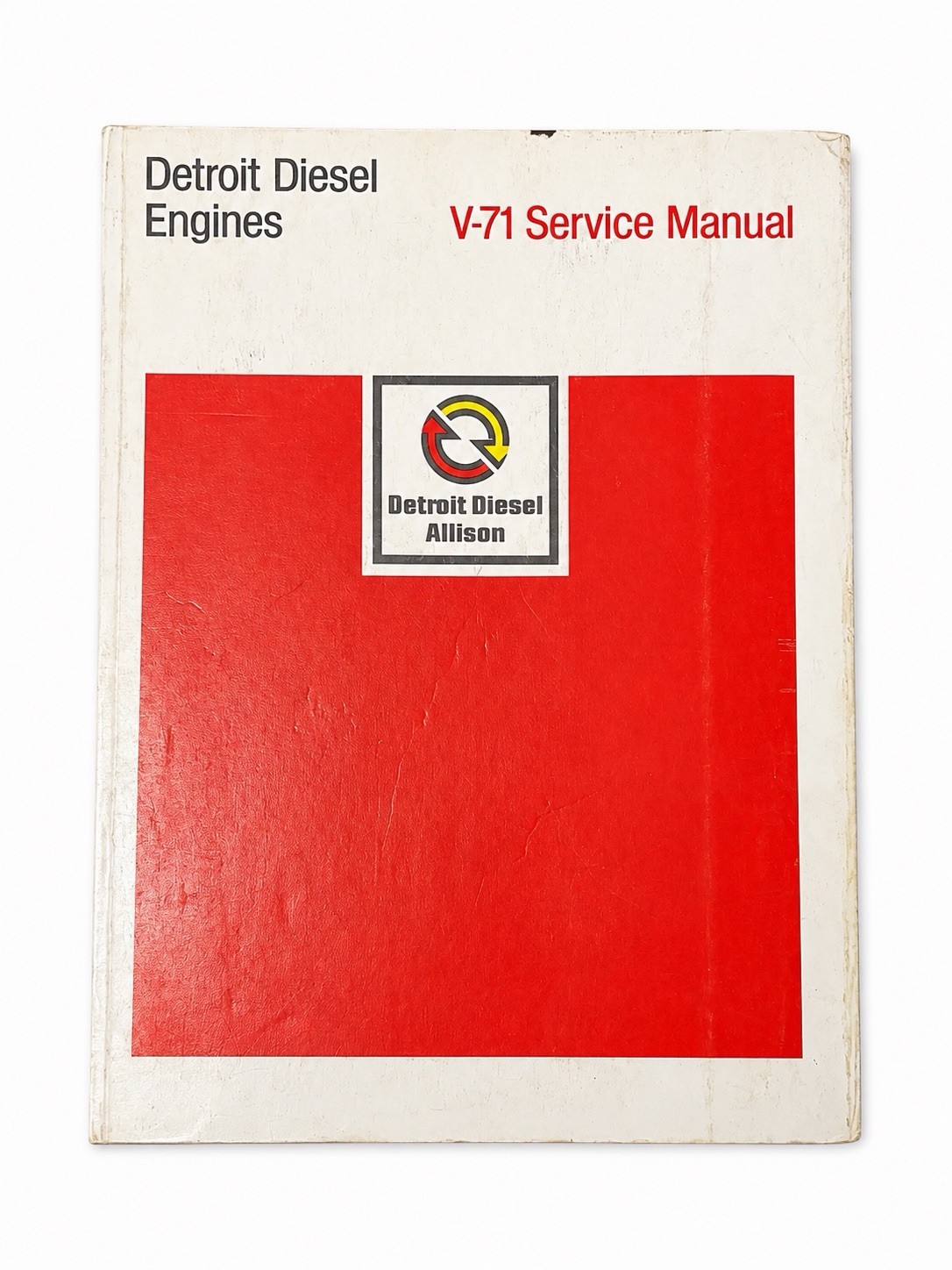 Detroit Diesel V-71 Service Manual 1976 General Motors GM Vintage Shop Manual Detroit Diesel V-71 Service Manual 1976 General Motors GM Vintage Shop Manual