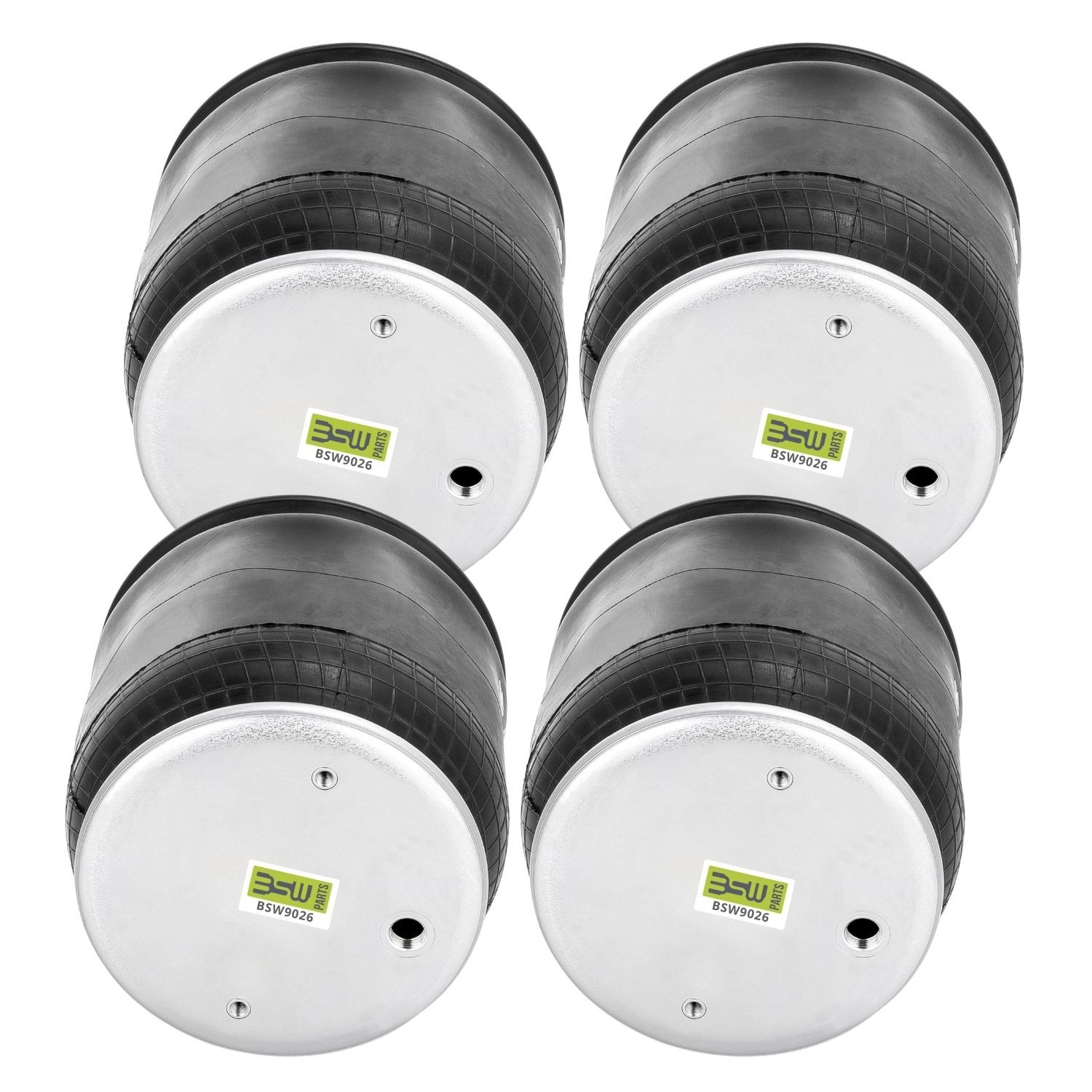 BSWParts 4 x Air Spring Bag for Peterbilt Trucks Replaces Firestone W01-358-9026
