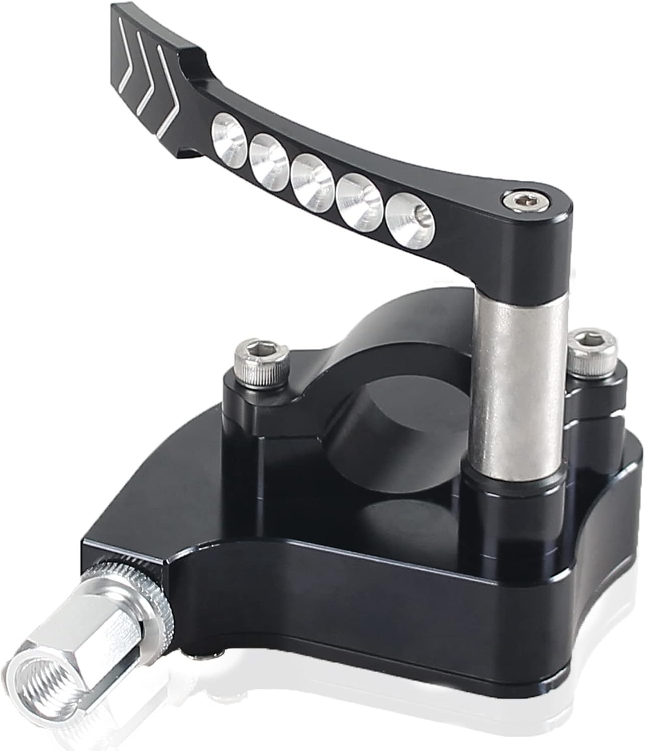 BILLET THUMB THROTTLE ASSEMBLY FOR YAMAHA BANSHEE YFZ RAPTOR 350 660 700 BLACK