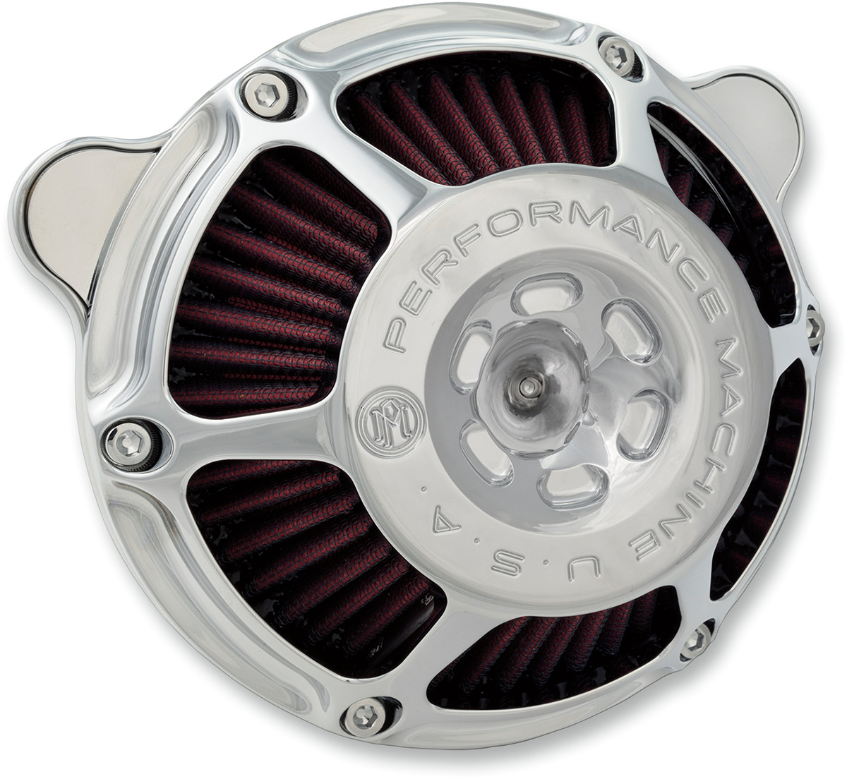 Indian 2014-2021 Chrome Max HP Air Cleaner Kit Performance Machine 0206-2124-CH