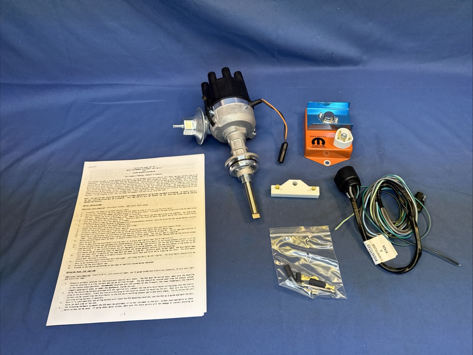 NOS Mopar Performance P3690426 Electronic Ignition Conversion Kit Small Blocks