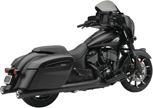 Cobra Neighbor Hater Slip-On Mufflers Black #5205B Indian Roadmaster/Chieftain