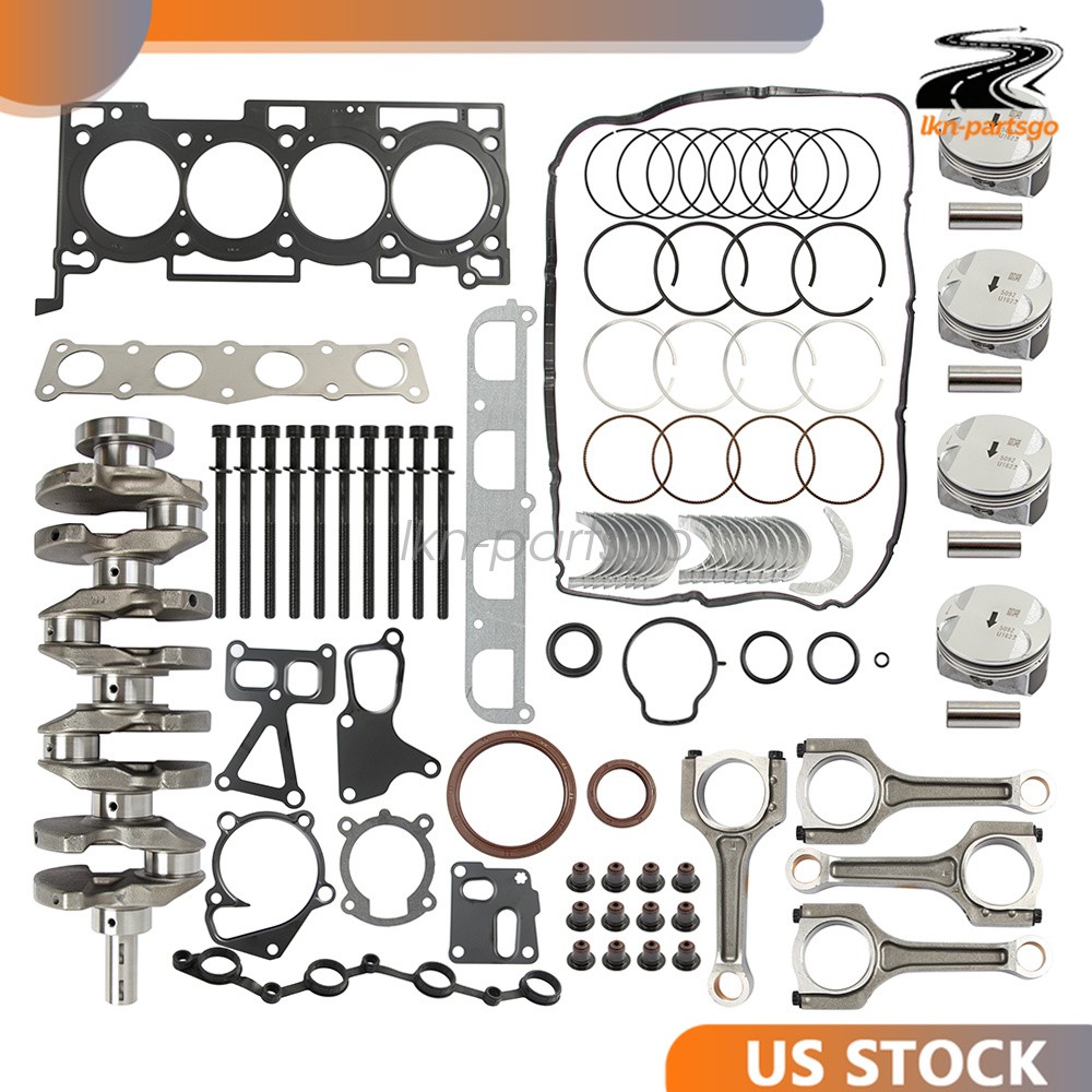Engine Rebuild Kit Crankshaft & Rod & Piston Set For Hyundai Kia G4KH 2.0L Turbo