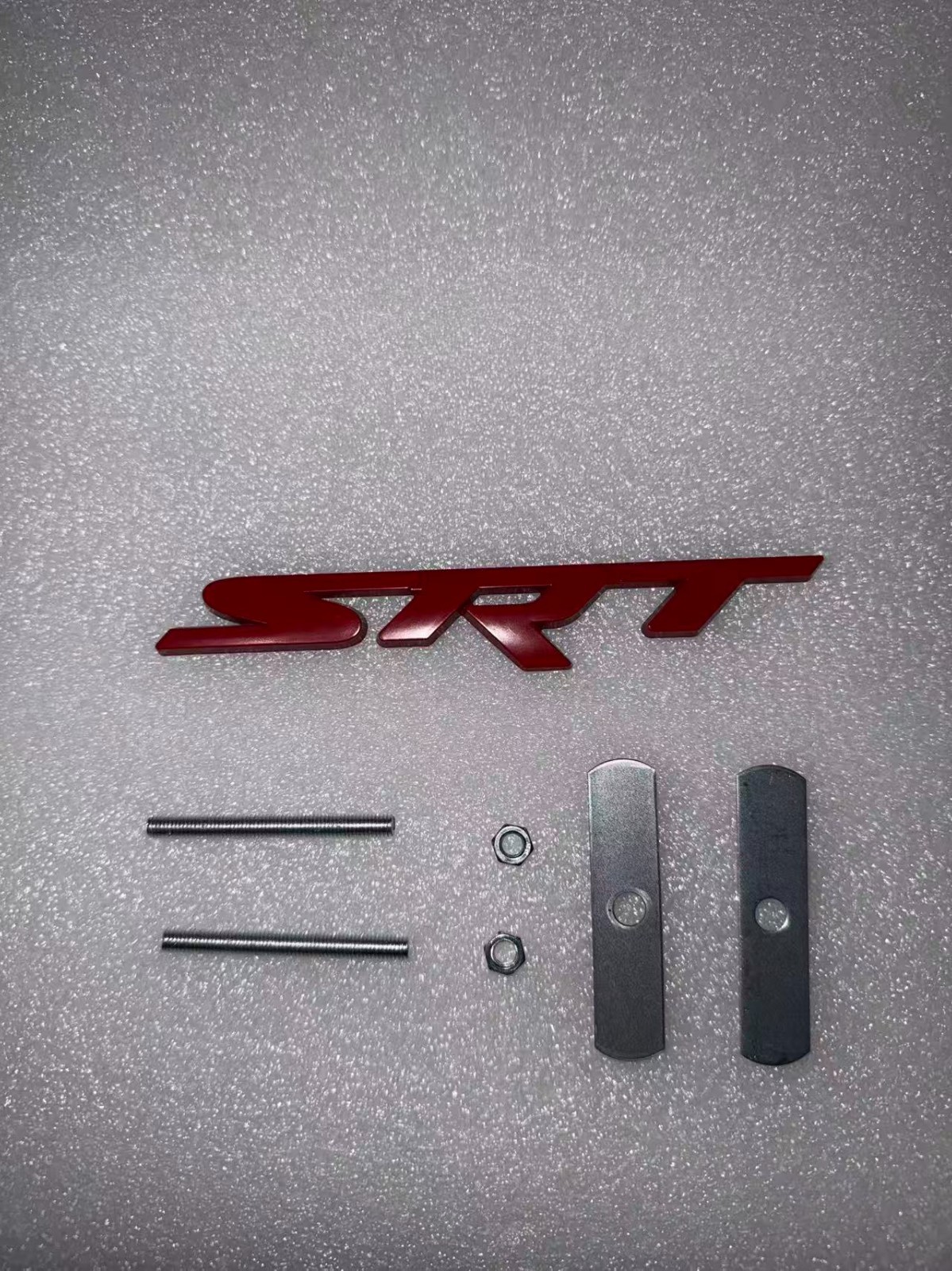 Red Metal SRT Front Grille Emblem Badge Fits DODge Challenger Charger Durango Red Metal SRT Front Grille Emblem Badge Fits DODge Challenger Charger Durango
