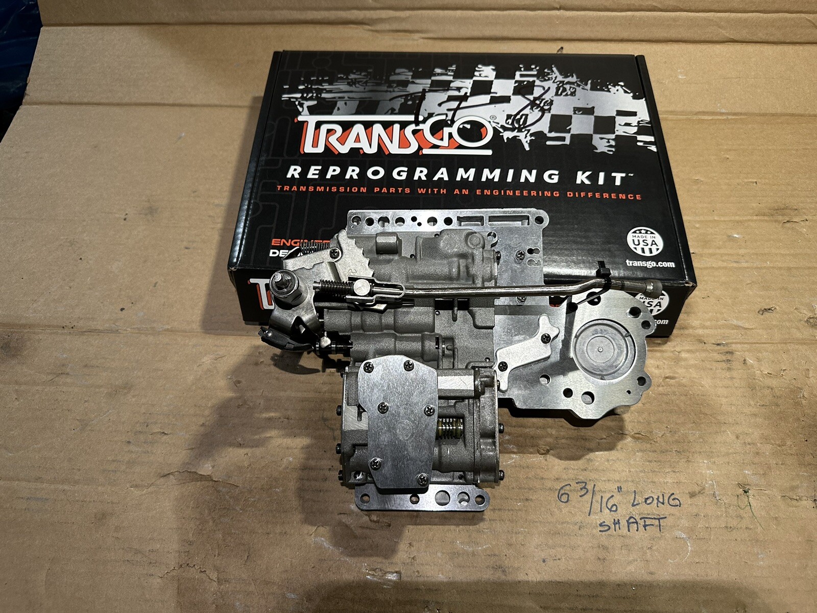 TF8 A727 TF6 A904 VALVE BODY NLU 4130495 4058179 TRANSGO REPROGRAMMING KIT TF-2