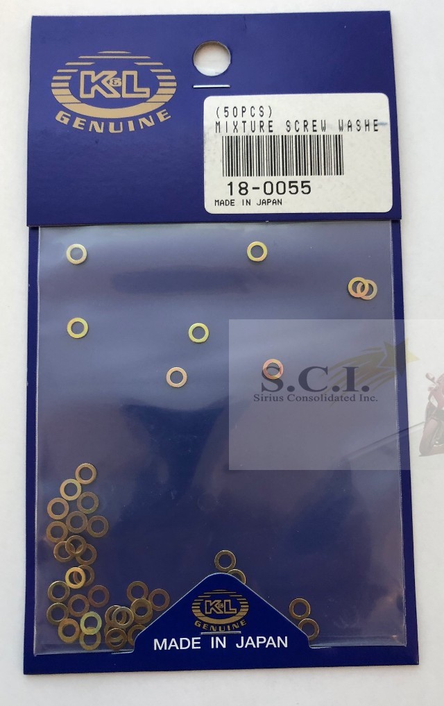 HONDA CM400 CX500 CB750 CBX CARBURETOR PERFORMANCE TUNING WASHERS BAG OF 50