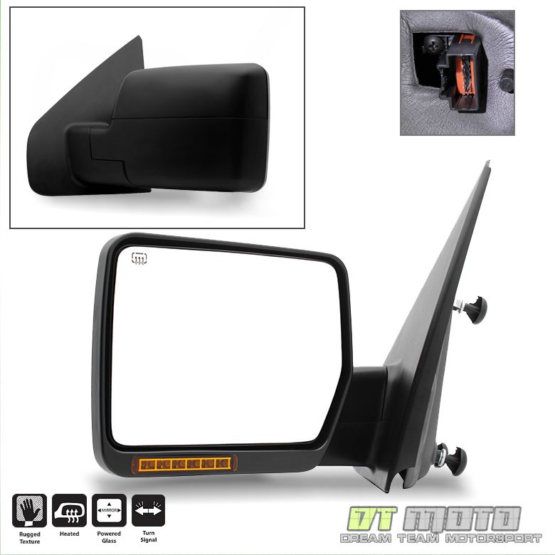 Driver Side 2004-2006 Ford F150 Truck Power Heated View Mirror w/LED Signal Left Driver Side 2004-2006 Ford F150 Truck Power Heated View Mirror w/LED Signal Left