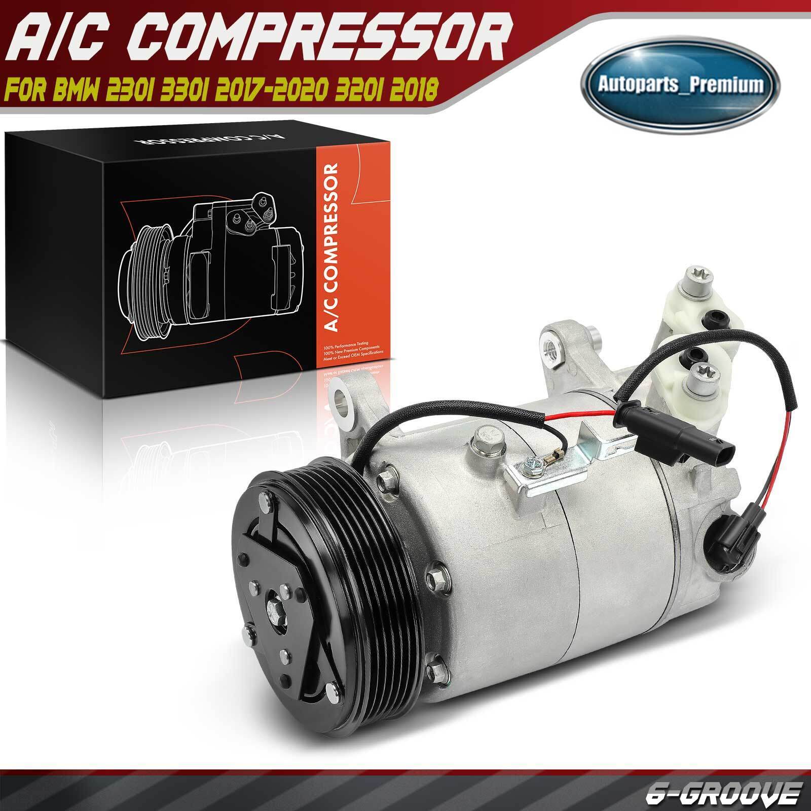 New A/C AC Compressor for BMW 230i 330i	2017-2020 320i 2018 X3 2018-2020 M340i