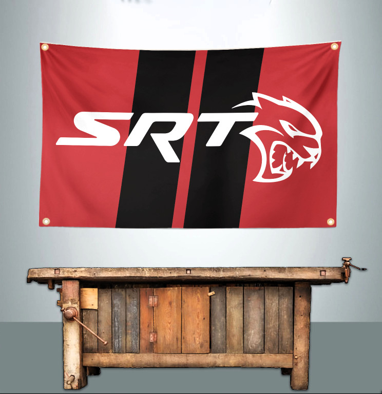 SRT 3' X 5' BANNER FLAG