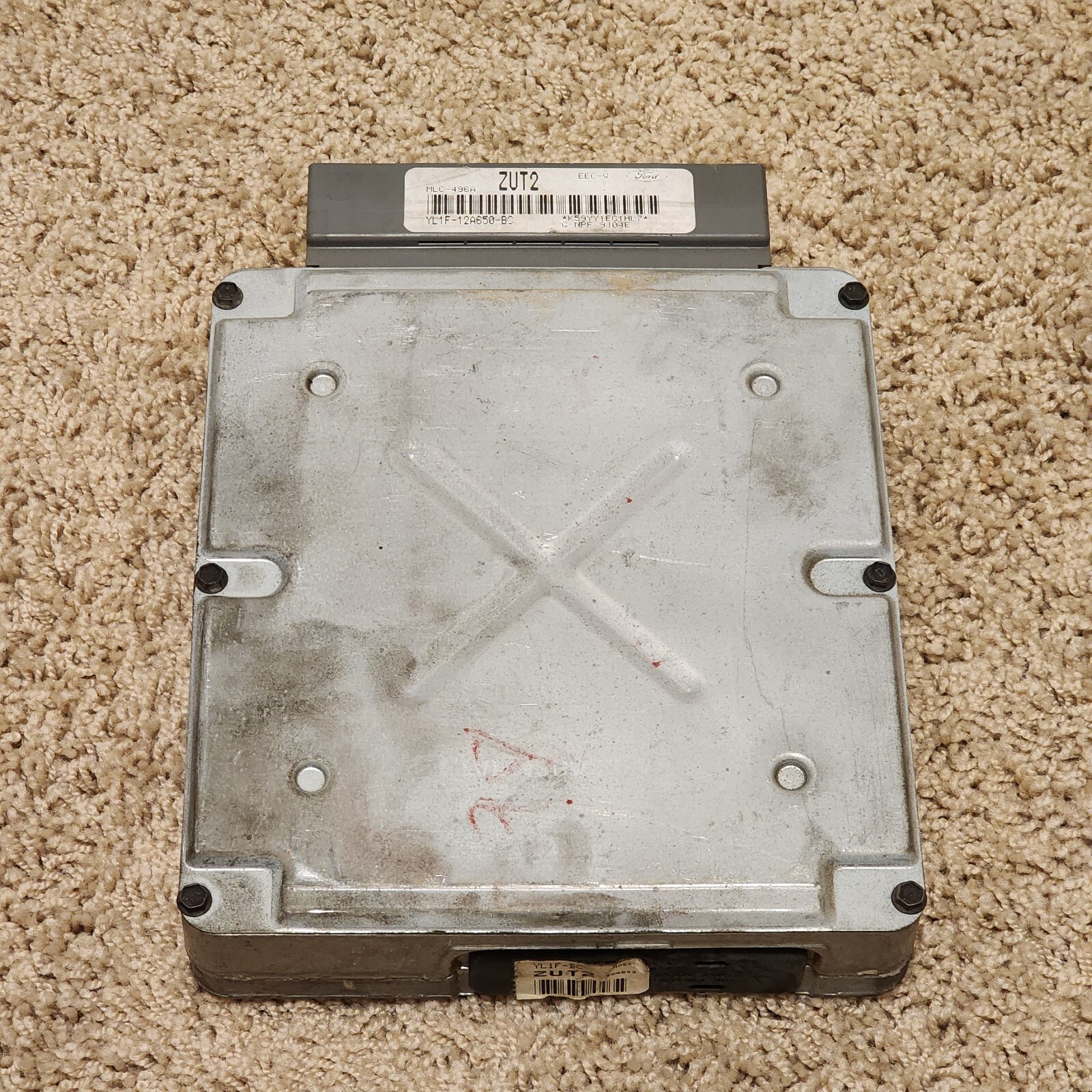 2000 00 Ford Expedition Engine Control Computer ECM EBX YL1F-12A650-BC 