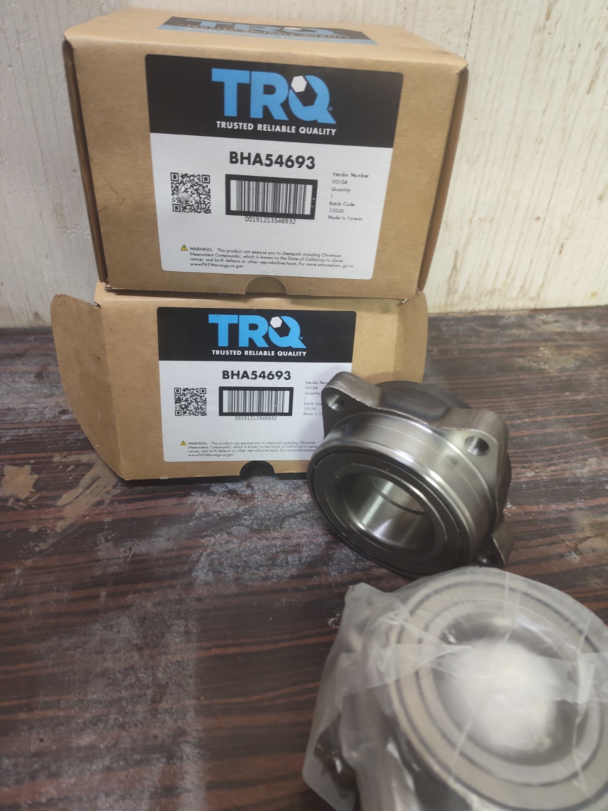 2x TRQ Wheel Bearing & Hub Assembly #Bha54693 Front 98 Honda Odyssey 2x TRQ Wheel Bearing & Hub Assembly #Bha54693 Front 98 Honda Odyssey