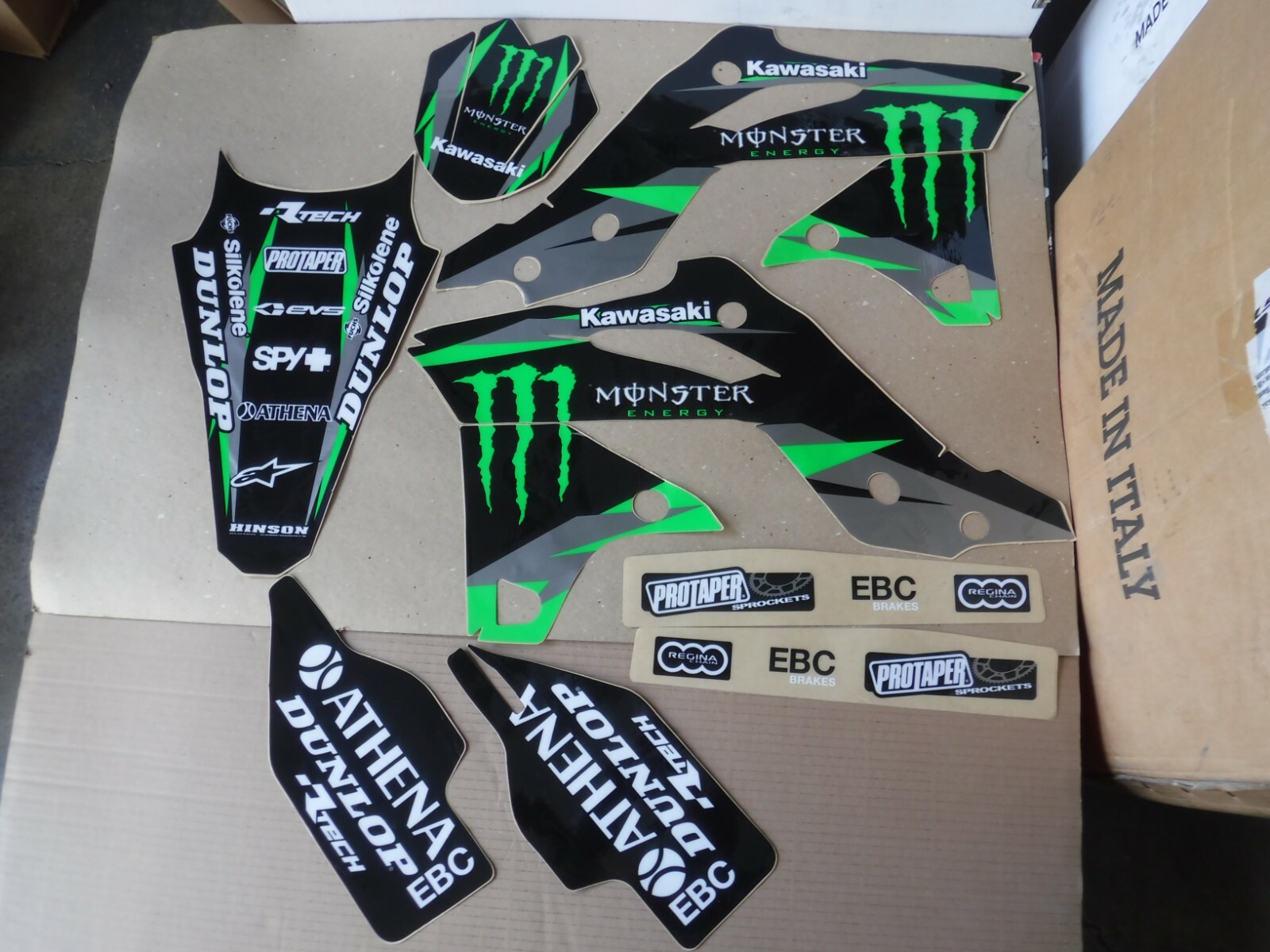 TEAM  KAWASAKI RACING GRAPHICS  KX250F KX250   2013  2014  2015  2016 