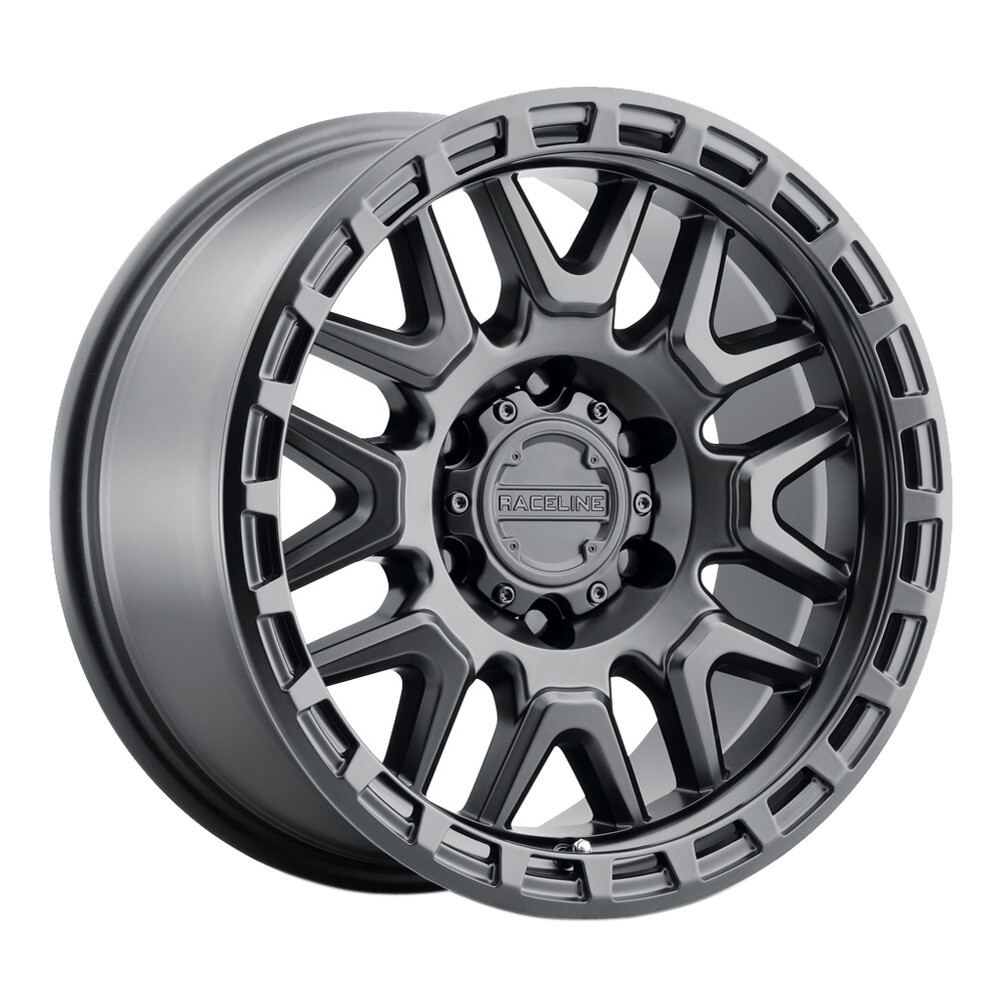 RACELINE 953 Krank Rim 20X9 8X165.1 Offset 0 Satin Black (Quantity of 1)