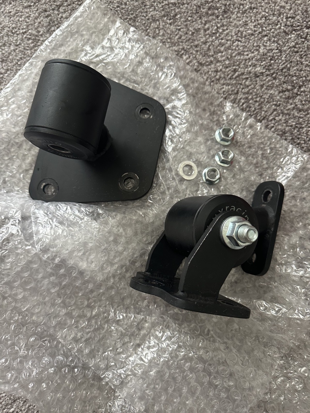 Hux Racing MR2 Turbo SW20 Front and Rear Motor Mount for e153 60a durometer