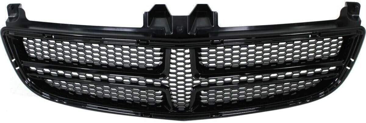 For 2012-2014 DODGE CHARGER Front Bumper Upper Grille Textured Black CH1200364