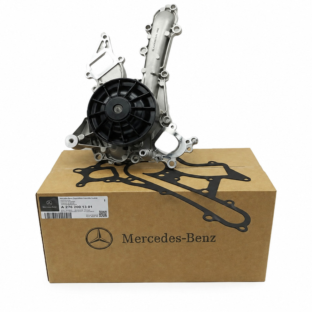 New Water Pump with Gasket for Mercedes-Benz C300 C350 E350 E400 GLE350 GLK350