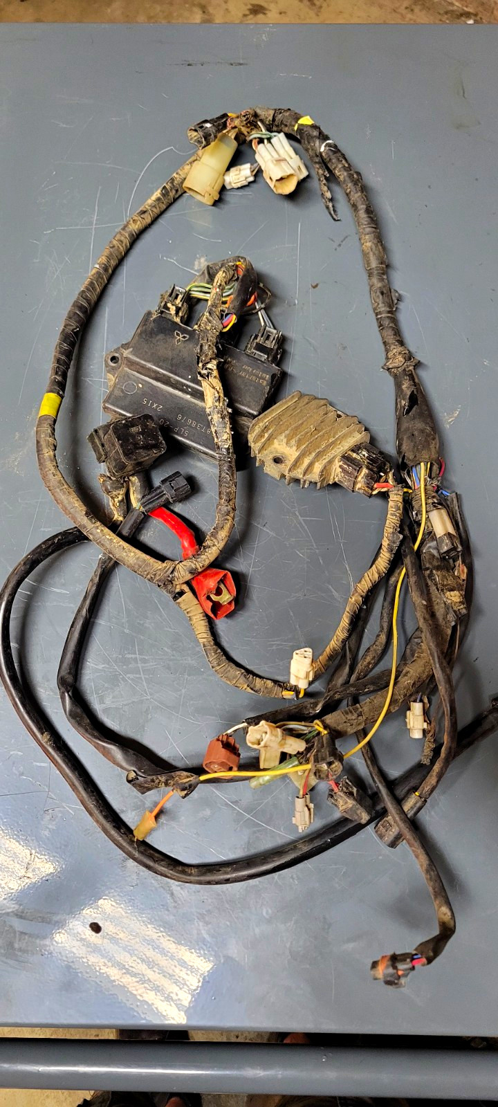 2001-2005 Yamaha Raptor 660 Wiring Harness Ecu Rectifier Computer 2003 For Parts