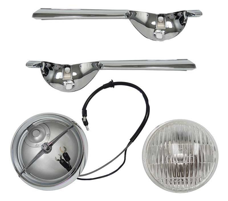 Fog Light Bar Kit Without Horse Emblem Fits 1965 Ford Mustang