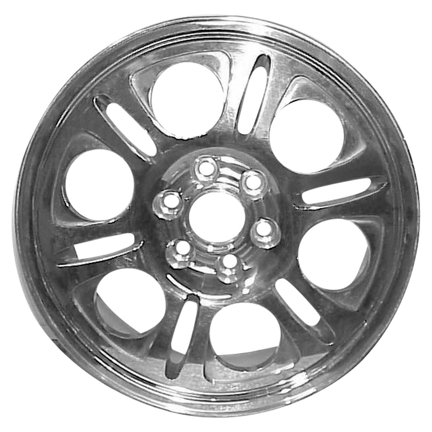 Used Polished Bright Polished Aluminum Wheel 20 x 8.5
