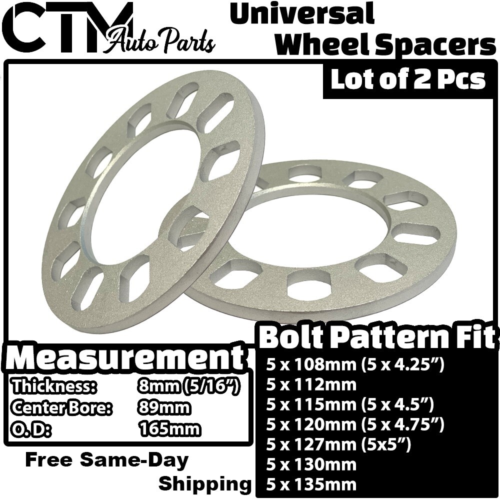 2x 8mm(5/16\