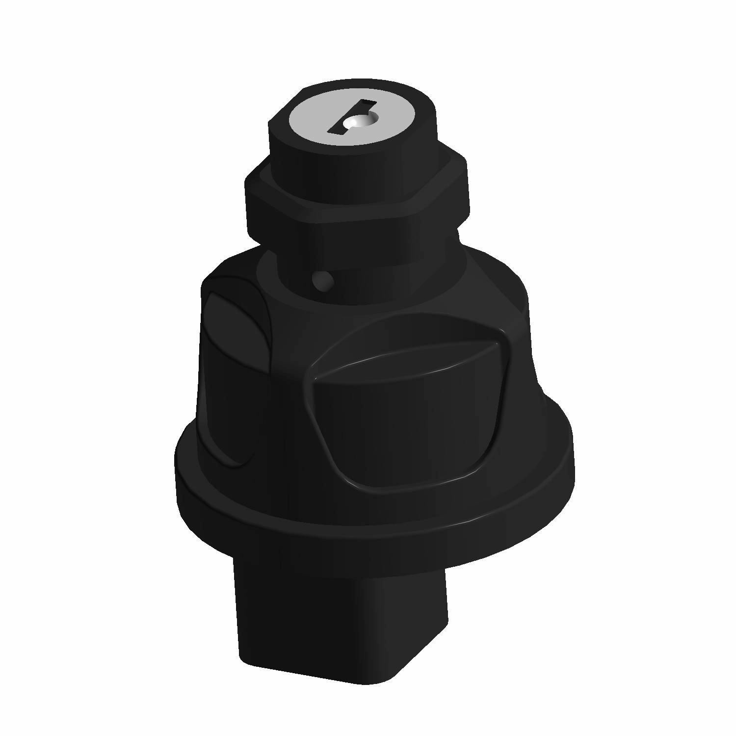 Polaris GEM Key Switch Assembly, 48V, Genuine OEM Part 4013084, Qty 1