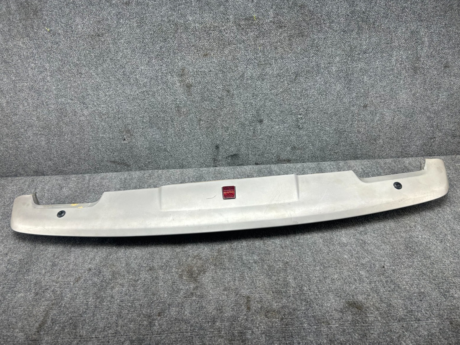 TOYOTA SUPRA TURBO MK3 86-88 OEM FRONT NOSE CENTER HEADER PANEL COVER SILVER 87K