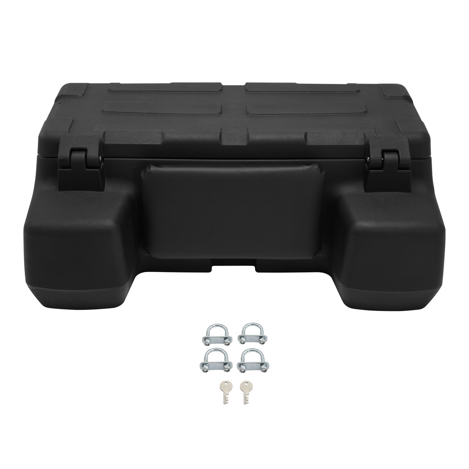 96L ATV Rear Rack Cargo Storage Trunk Box Luggage Universal