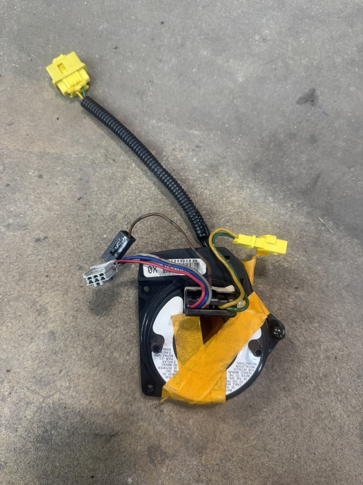 2006-2009 Honda S2000 Steering Wheel Clockspring Cable Reel 77900-S2A-A51 2006-2009 Honda S2000 Steering Wheel Clockspring Cable Reel 77900-S2A-A51