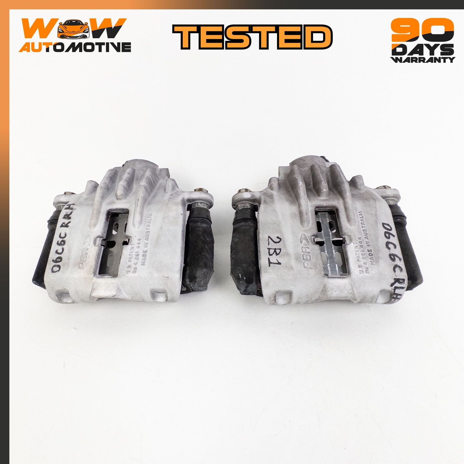 04-13 CHEVROLET CORVETTE C6 REAR LEFT RIGHT DISC BRAKE CALIPER ASSEMBLY OEM