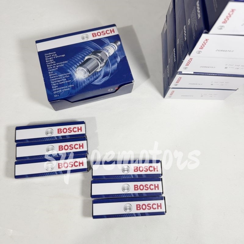 6pcs Bosch ZGR6STE2 Spark Plugs Fits For BMW E60 E90 E92 E93 135i 335i 535i