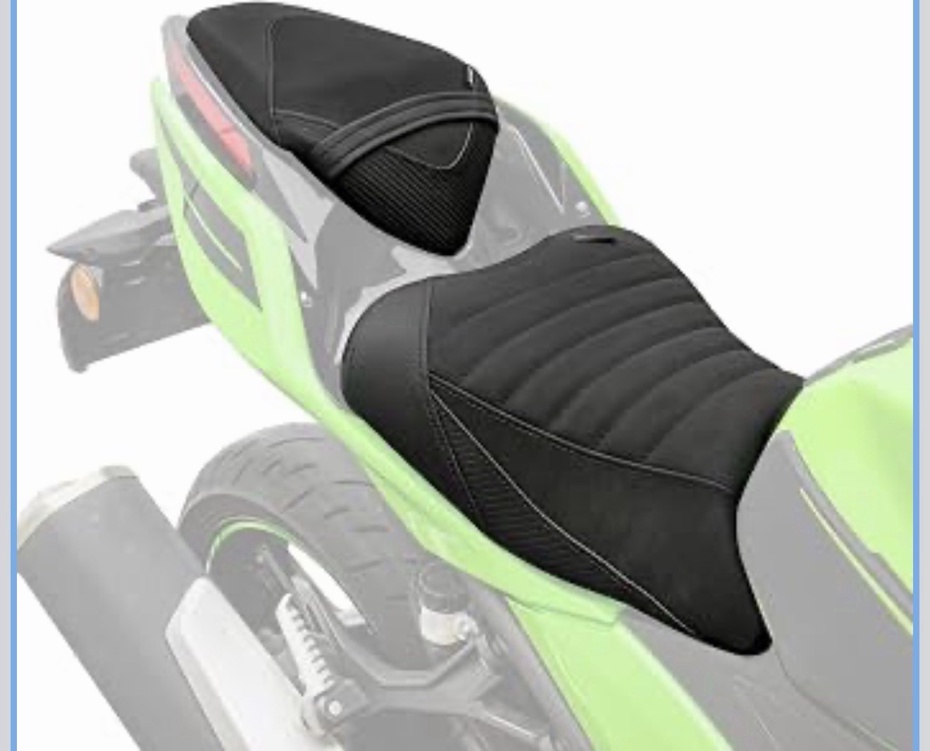 Motorcycle Front Driver Rear Passenger Seat for Kawasaki Ninja400 Z400