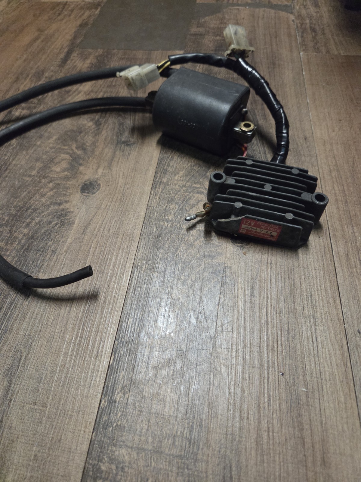 Vintage OEM Japanese Motorcycle Electronics Lot | Yamaha XS650 Coil + Honda...