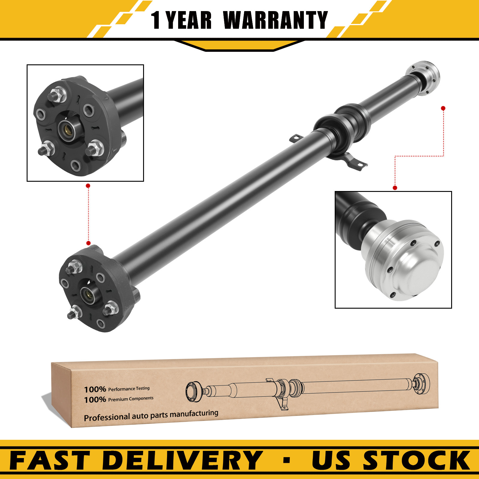 Rear Driveshaft Assembly for Cadillac CTS 2008-2014 AWD Auto Trans 10385629