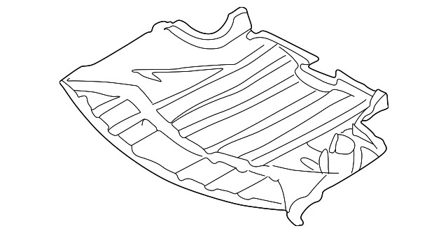 Genuine BMW Powertrain Skid Plate 51-71-8-234-124