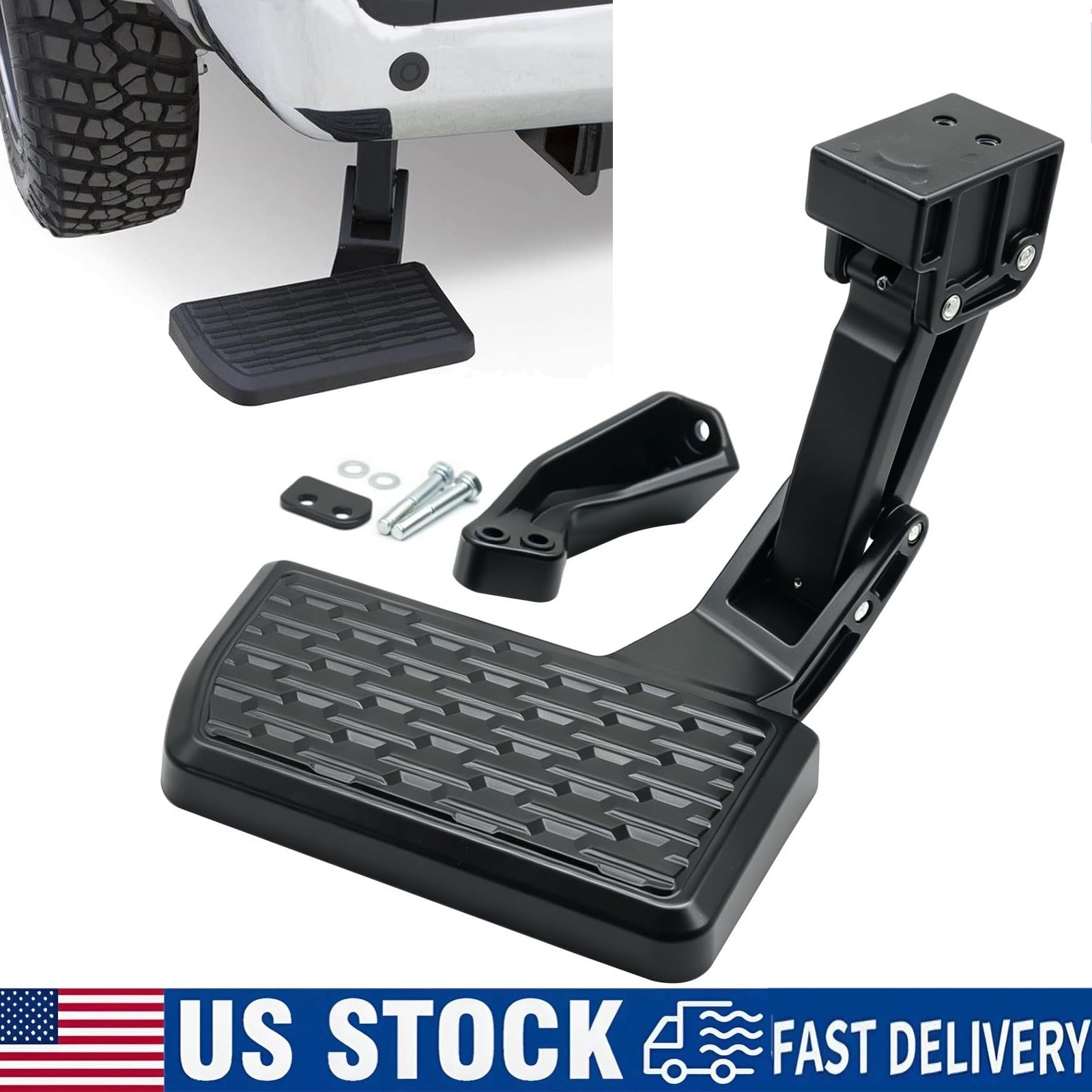 Folding Bed Step Bumper Tailgate Step For Toyota Tacoma 2012-2023 PT392-35100