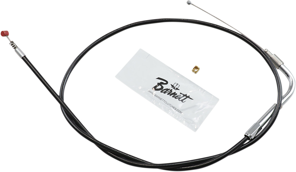 Barnett Black Vinyl Idle Cable 32in 90-Degree Elbow H-D 56342-96