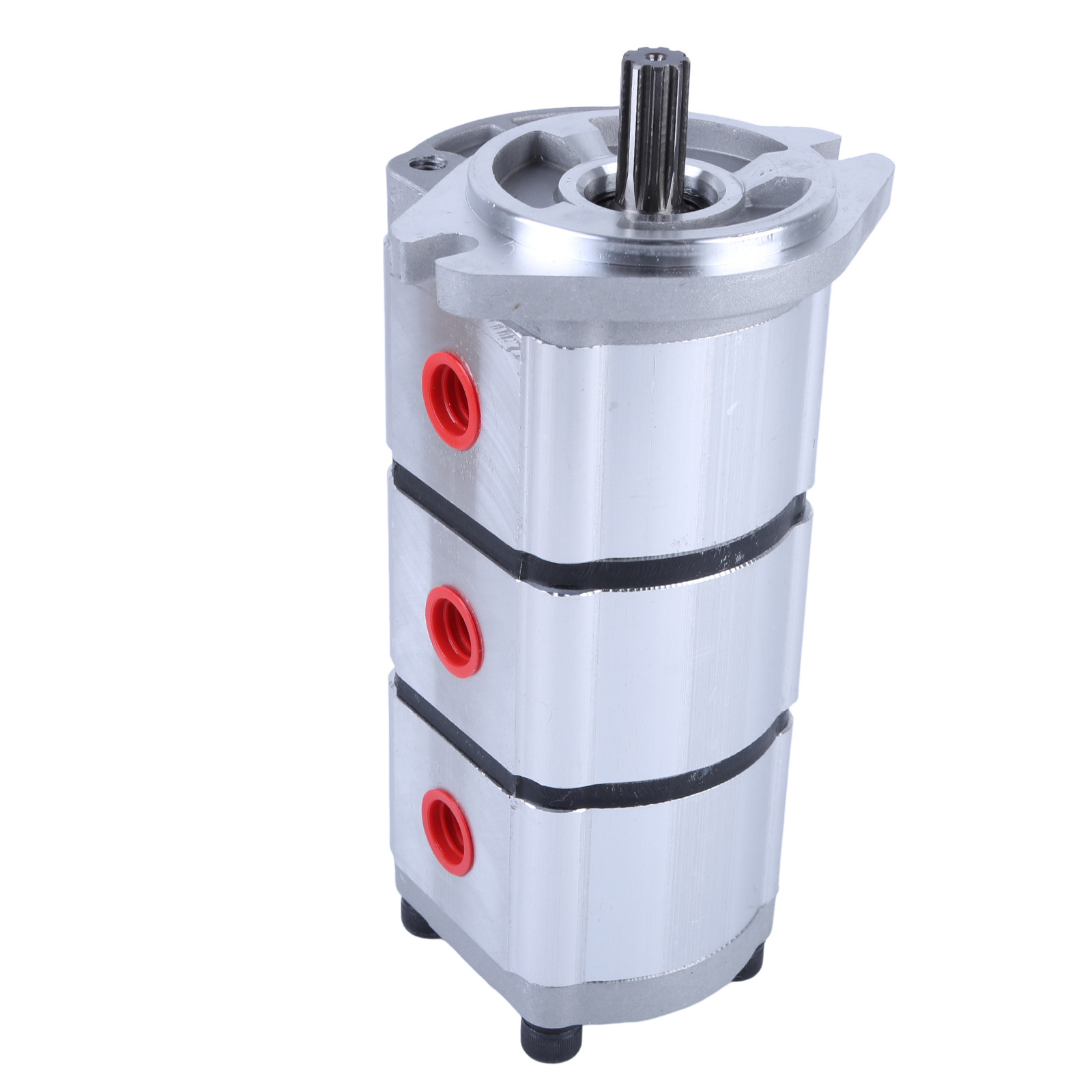 3-Section Hydraulic Pump FOR AGT Skid Steer Loaders Gear Pump Pgp510888g3lp New