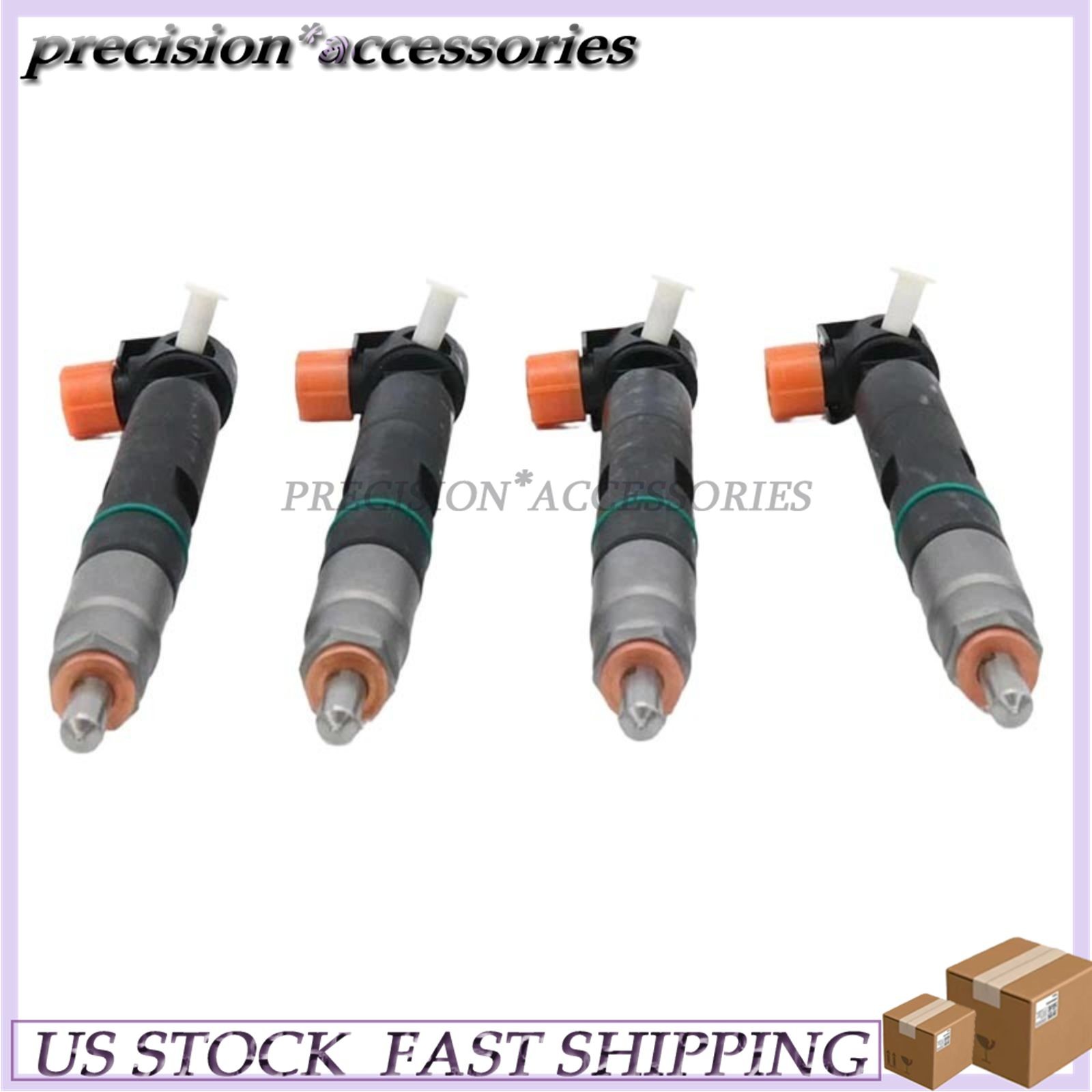 4x Engine Fuel Injectors For Bobcat Doosan D34 3.4 Delphi 28347042