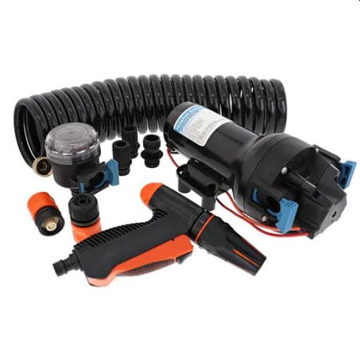 Jabsco P601J-219N-4A HD6 Washdown Water Pump with Hose Heavy Duty