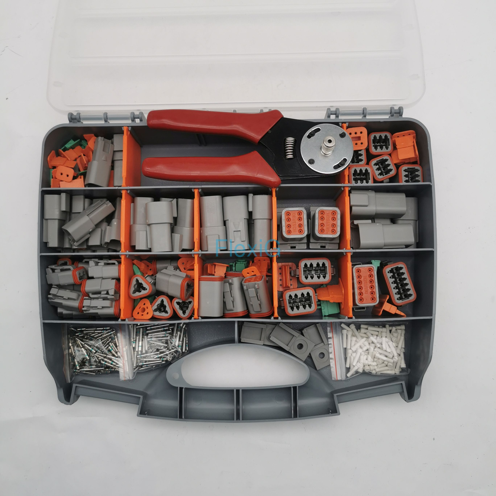 600PCS for Deutsch DT Connector Plug Kit With Crimp Tool Auto Marine